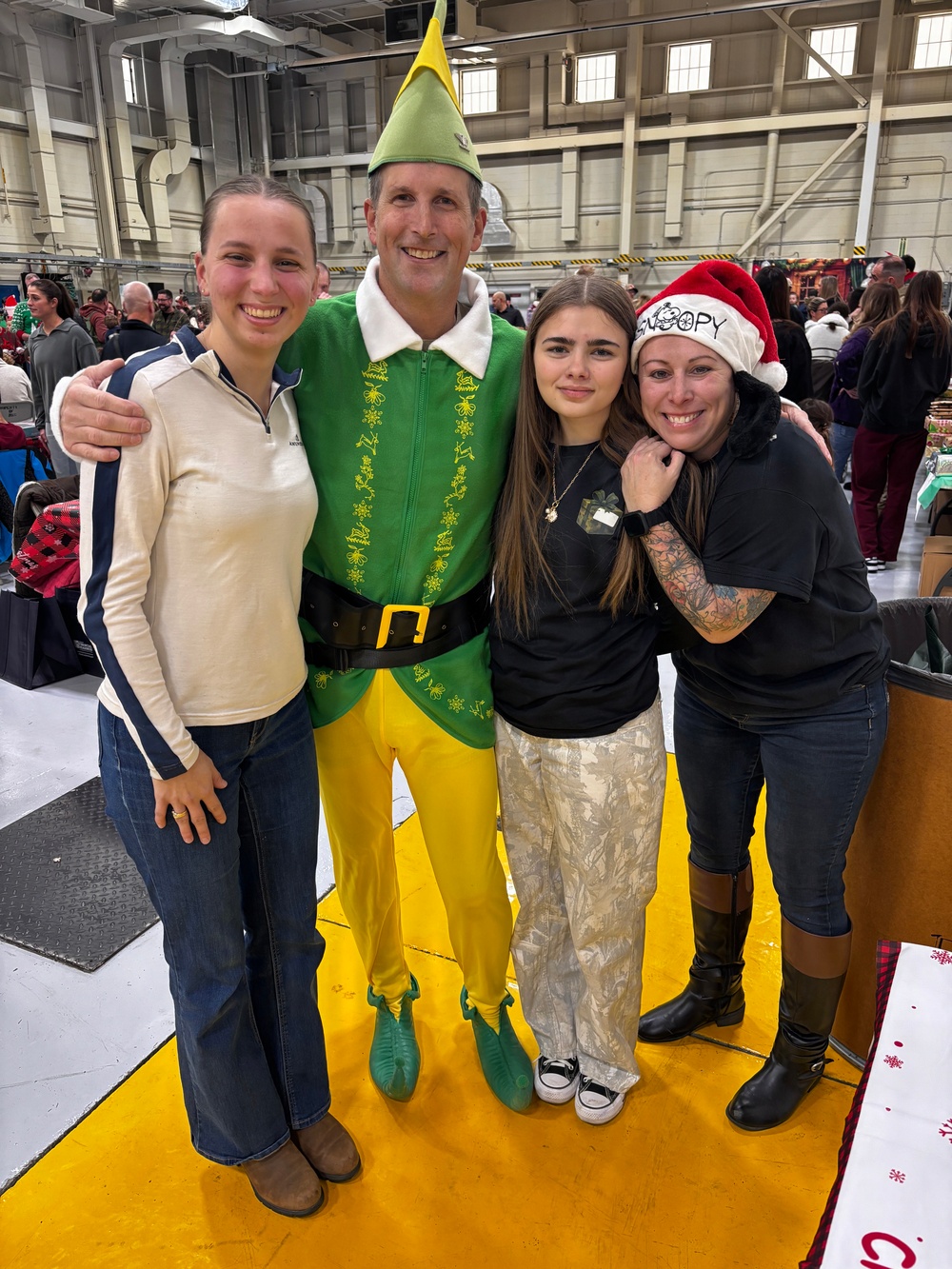 Holiday Magic Brings Together Army and Air National Guard Members and Families