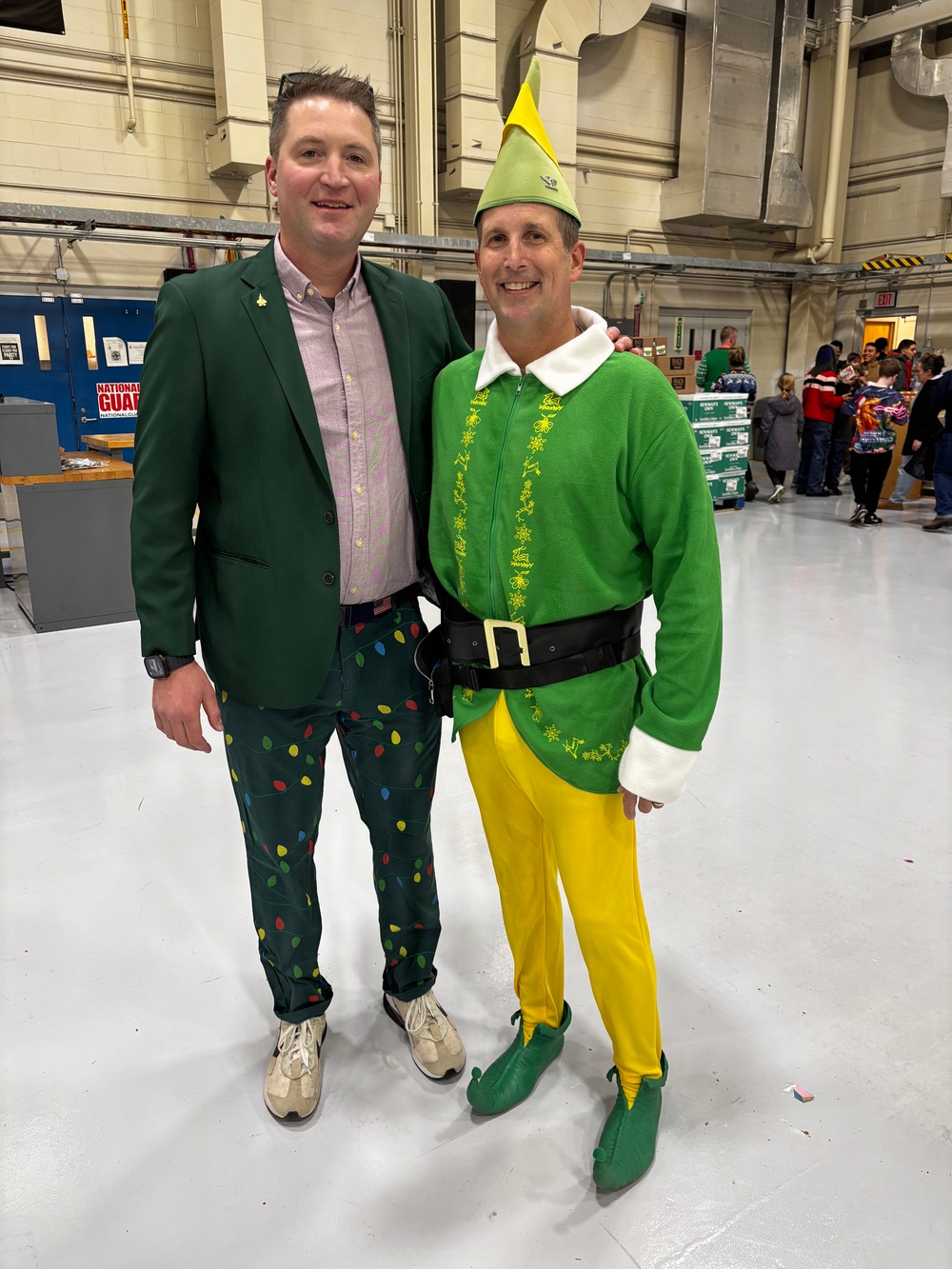 Holiday Magic Brings Together Army and Air National Guard Members and Families