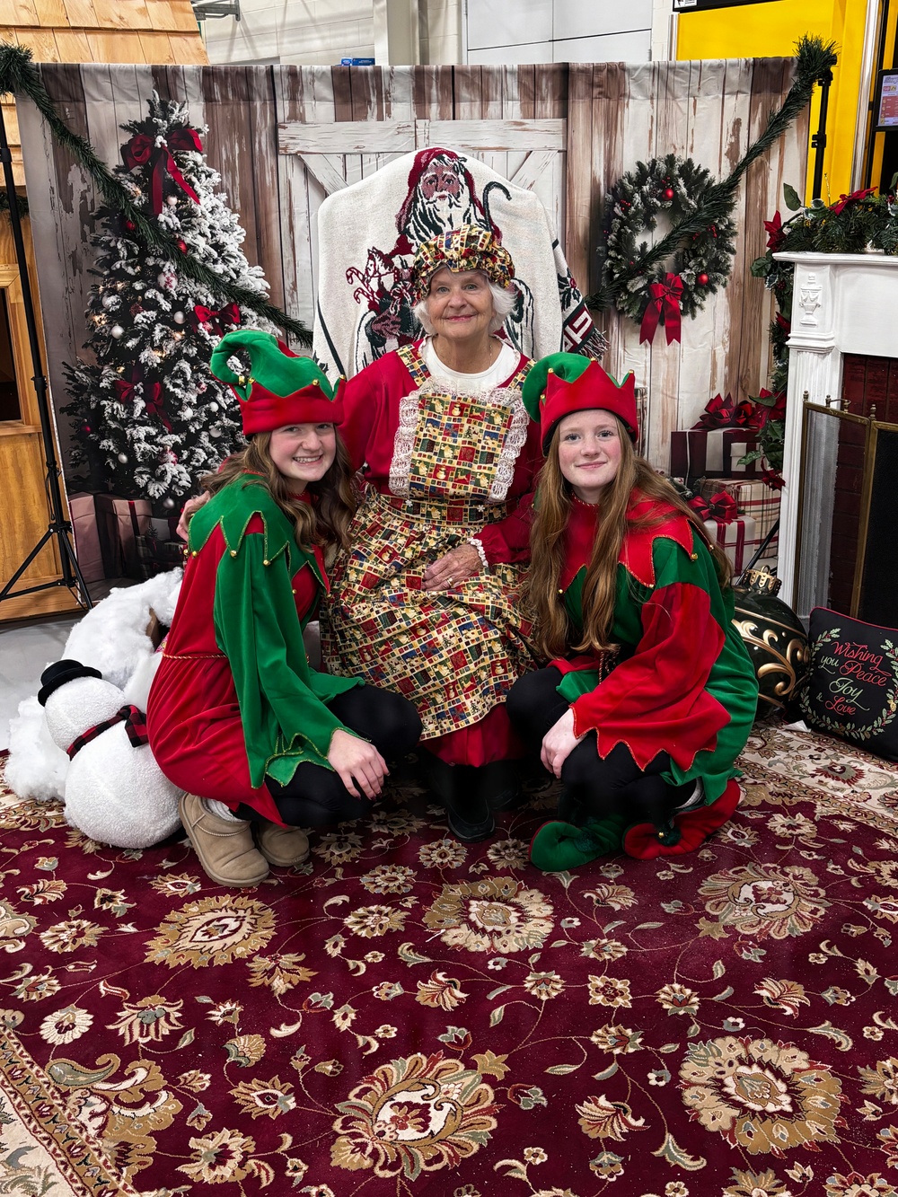 Holiday Magic Brings Together Army and Air National Guard Members and Families