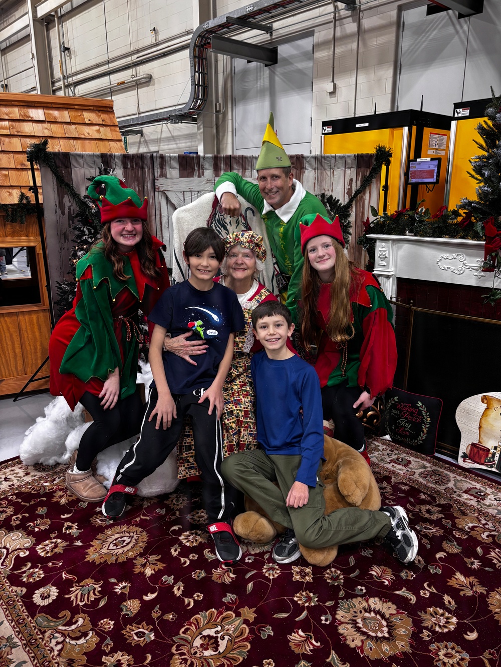 Holiday Magic Brings Together Army and Air National Guard Members and Families