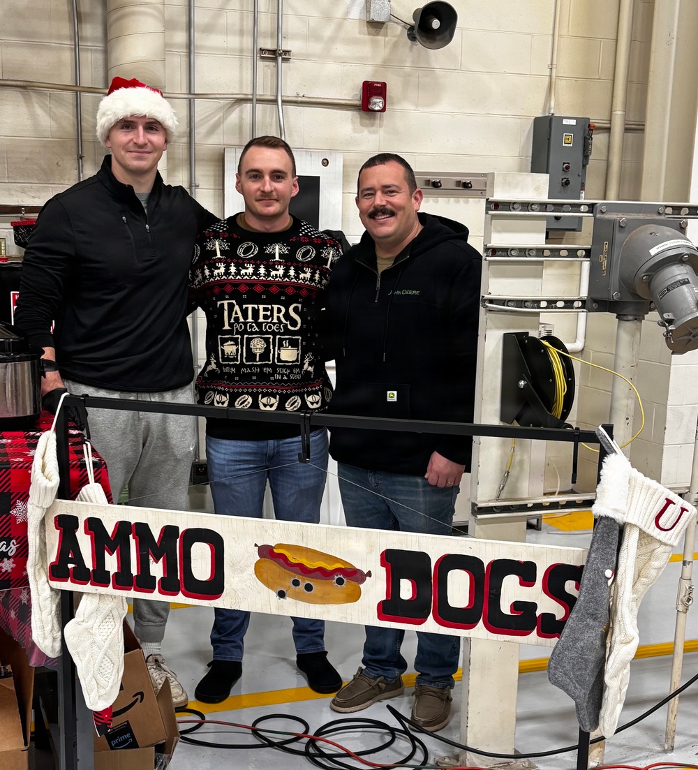 Holiday Magic Brings Together Army and Air National Guard Members and Families