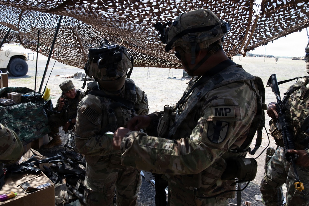 368th Military Police Company Performs QRF Training During JPMRC 26-01