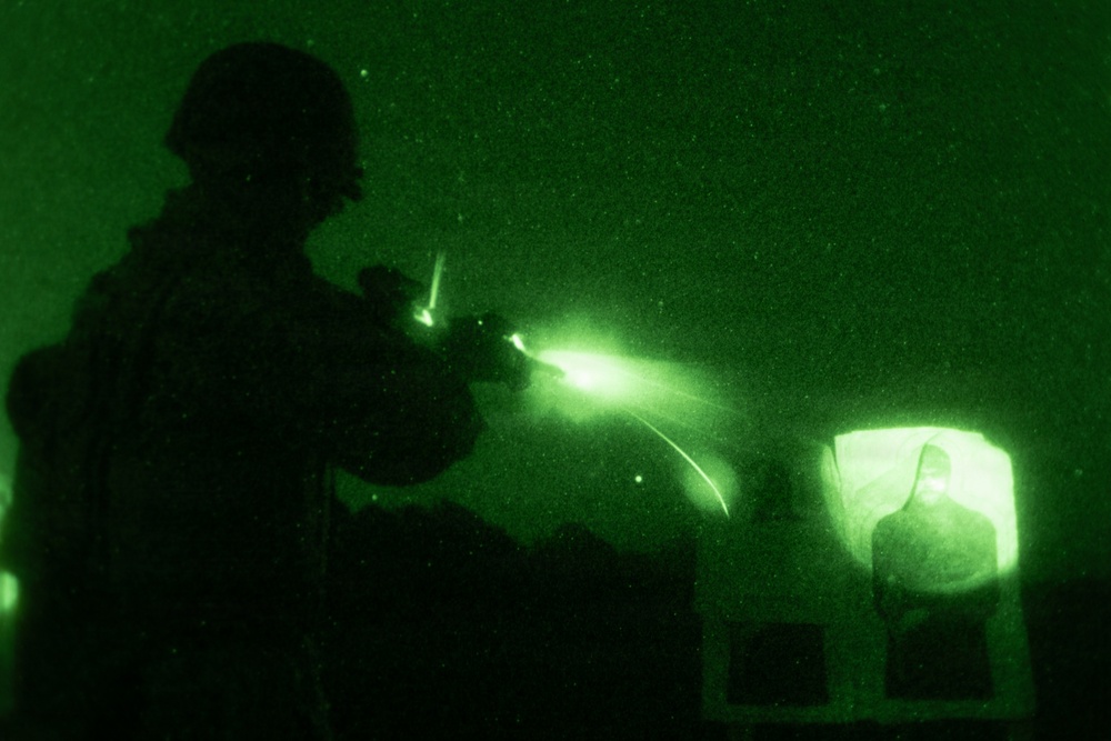 Combat Logistics Battalion 22 Conducts Marine Corps Rifle Qualification Tables 3-6 Range during Field Exercise