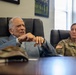 Retired U.S. Army Col. Frank Cohn visits JTF-NCR/USAMDW