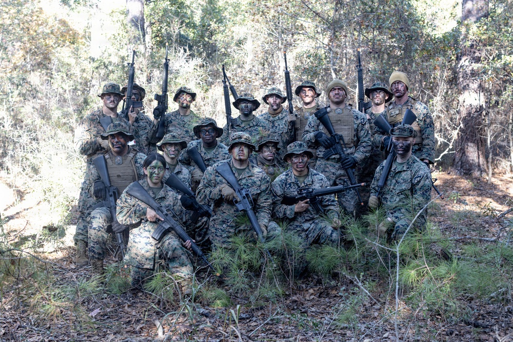 MCAS Beaufort Corporals School Class 1-26 capture the flag