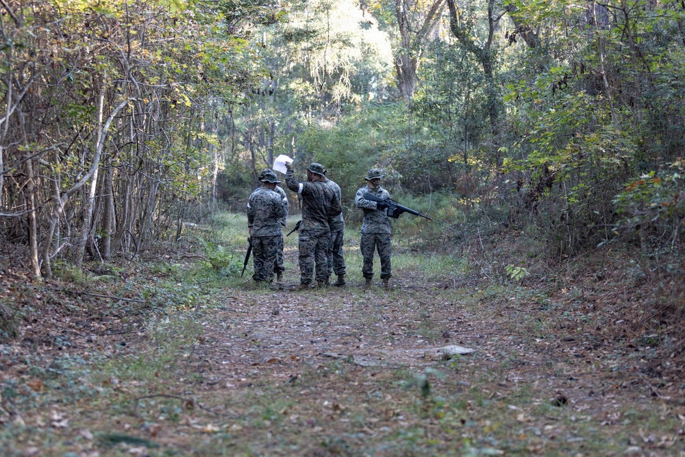 MCAS Beaufort Corporals School Class 1-26 capture the flag