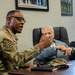 Retired U.S. Army Col. Frank Cohn visits JTF-NCR/USAMDW