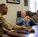 Retired U.S. Army Col. Frank Cohn visits JTF-NCR/USAMDW