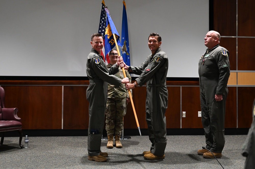 33rd Operations Support Squadron change of command
