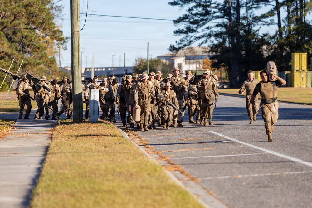 MCAS Beaufort Corporals School class 1-26 culminating event
