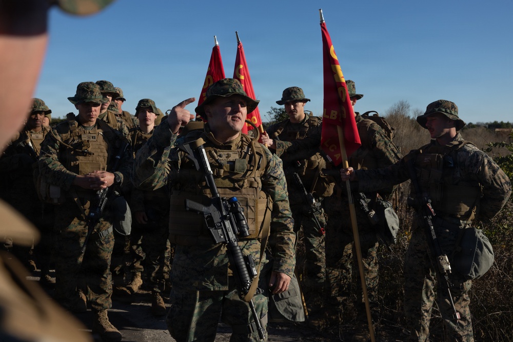 Combat Logistics Battalion 22 Field Exercise Tactical Hike