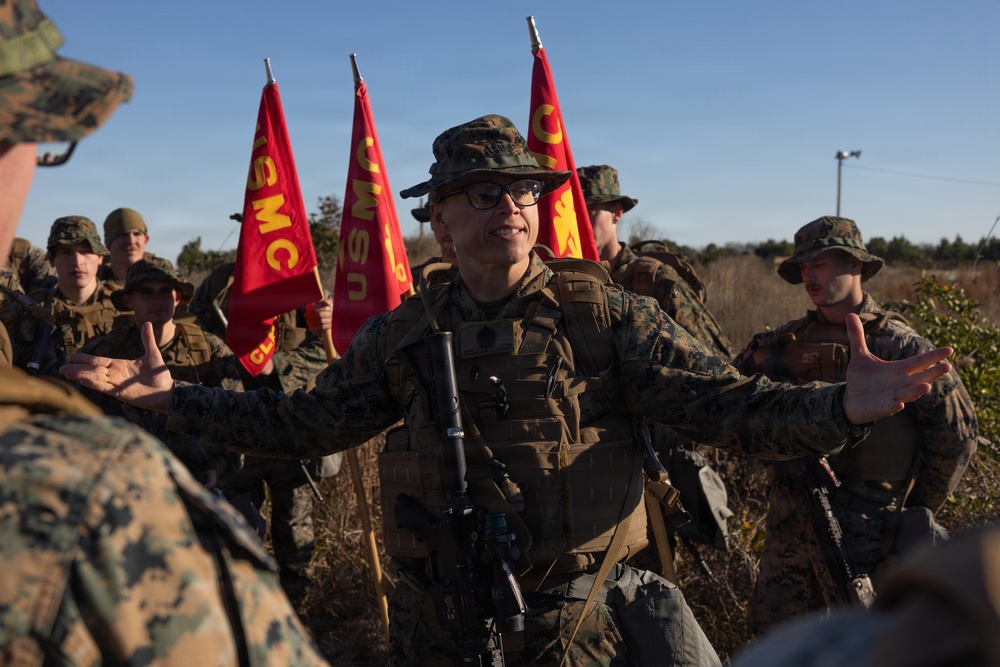 Combat Logistics Battalion 22 Field Exercise Tactical Hike