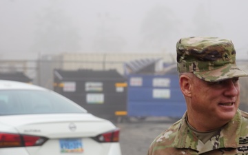 63rd Readiness Division Leadership Visits Holderman Hall