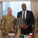 63rd Readiness Division Leadership Visits Holderman Hall
