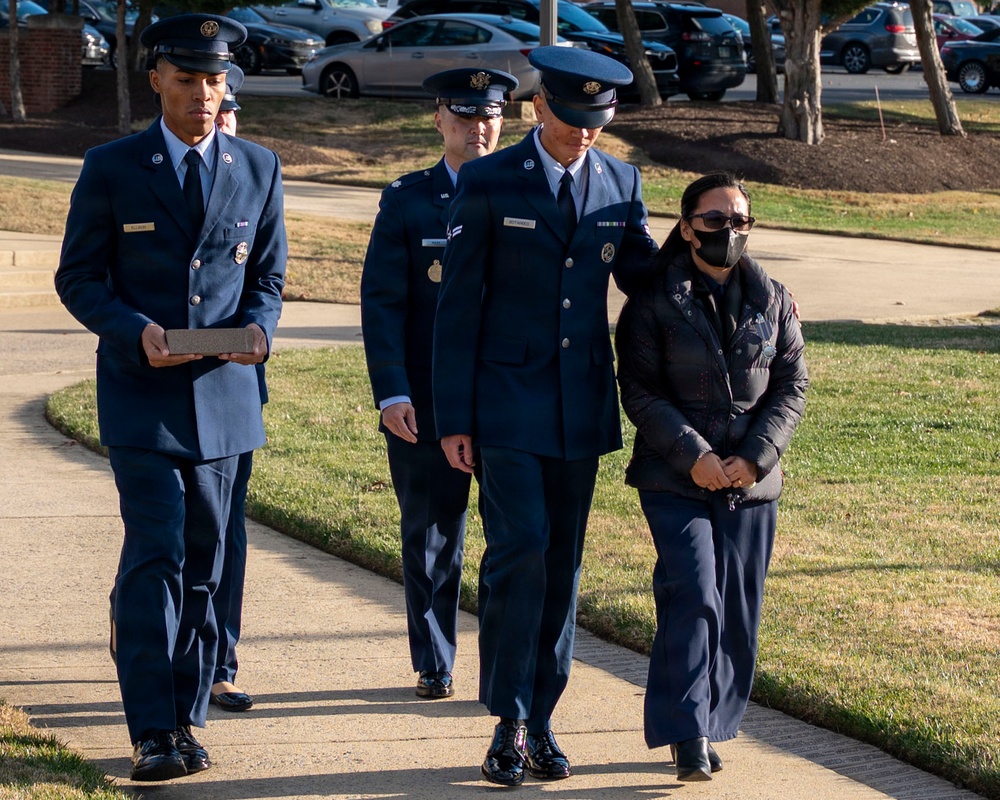 Honor Guard memorializes Airman