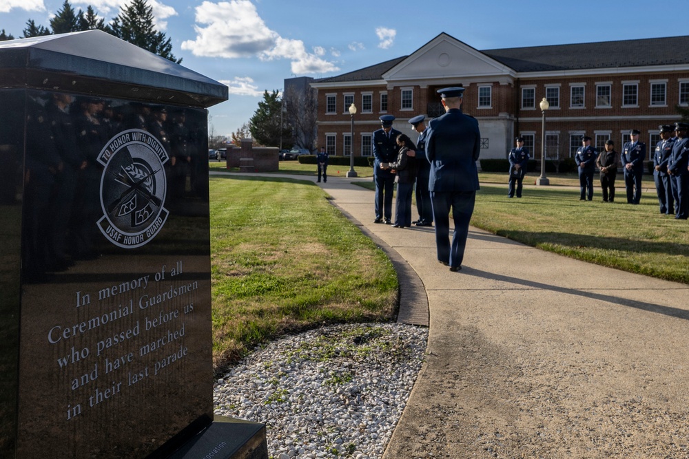 Honor Guard memorializes Airman