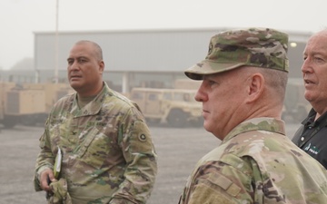 63rd Readiness Division Leadership Visits Holderman Hall