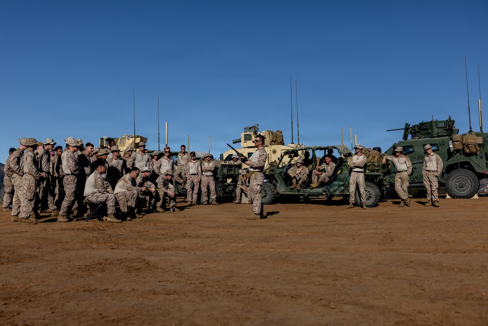 11th MEU Conducts CAAT Live Fire Range