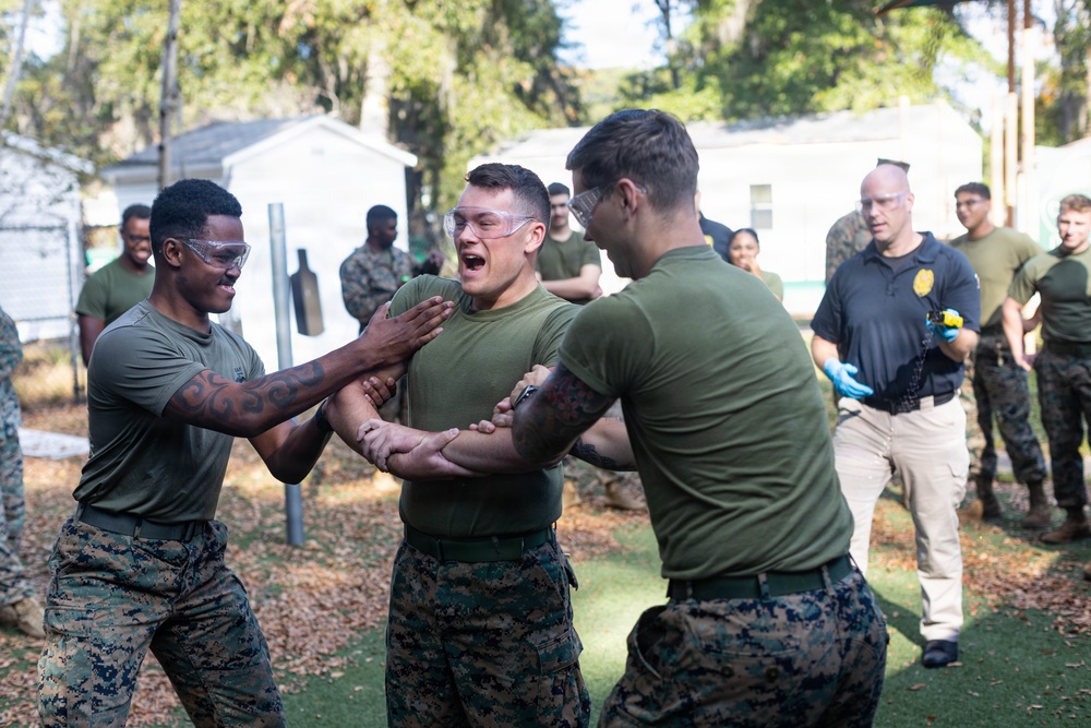 Laural Bay MCAS Beaufort SAF taser test