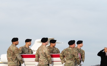 Ayad Mansoor Sakat honored in dignified transfer Dec. 17