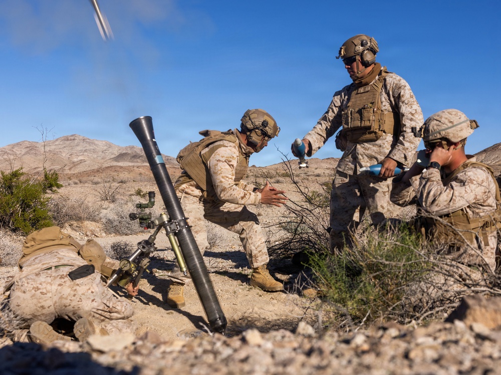 U.S. Marines with 3rd Bn., 7th Marines conduct fire support coordination exercise