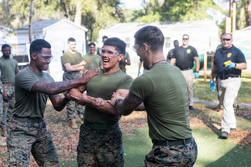 Laural Bay MCAS Beaufort SAF taser test