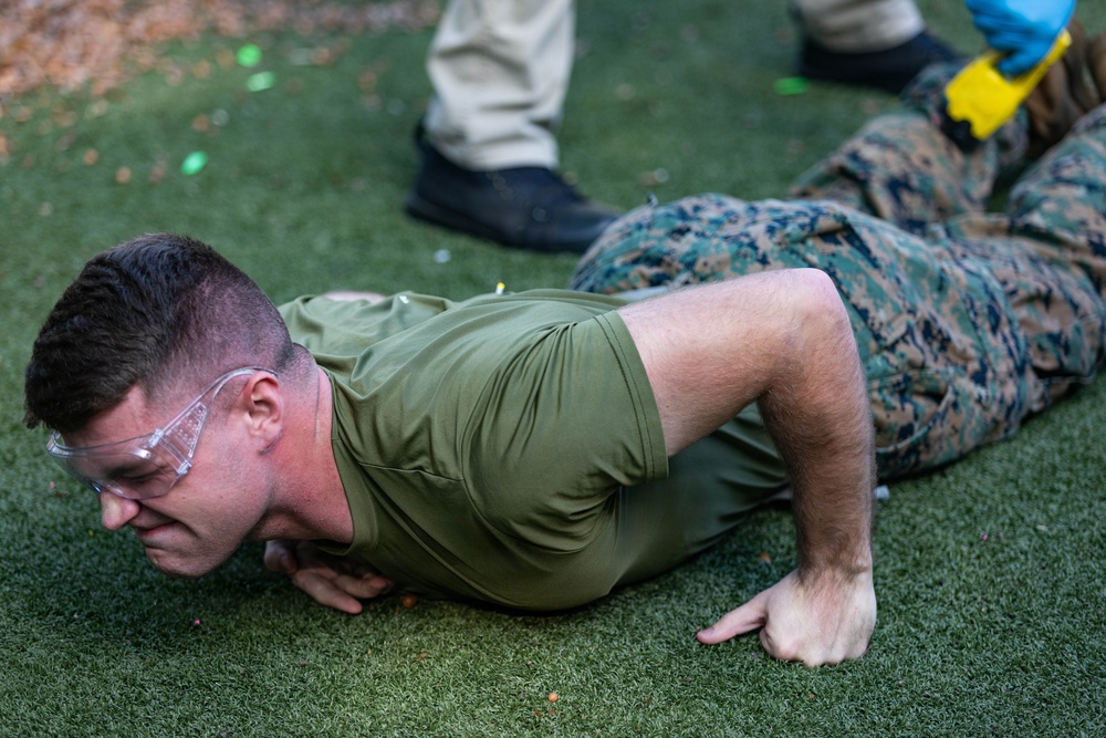 Laural Bay MCAS Beaufort SAF taser test