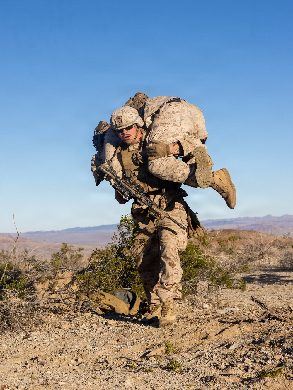 U.S. Marines with 3rd Bn., 7th Marines conduct fire support coordination exercise