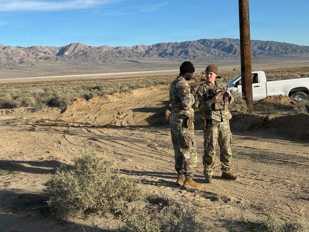 412th Test Wing Supports F-16 Crash