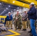 U.S. Marines and Sailors Visit Austal USA Facilities