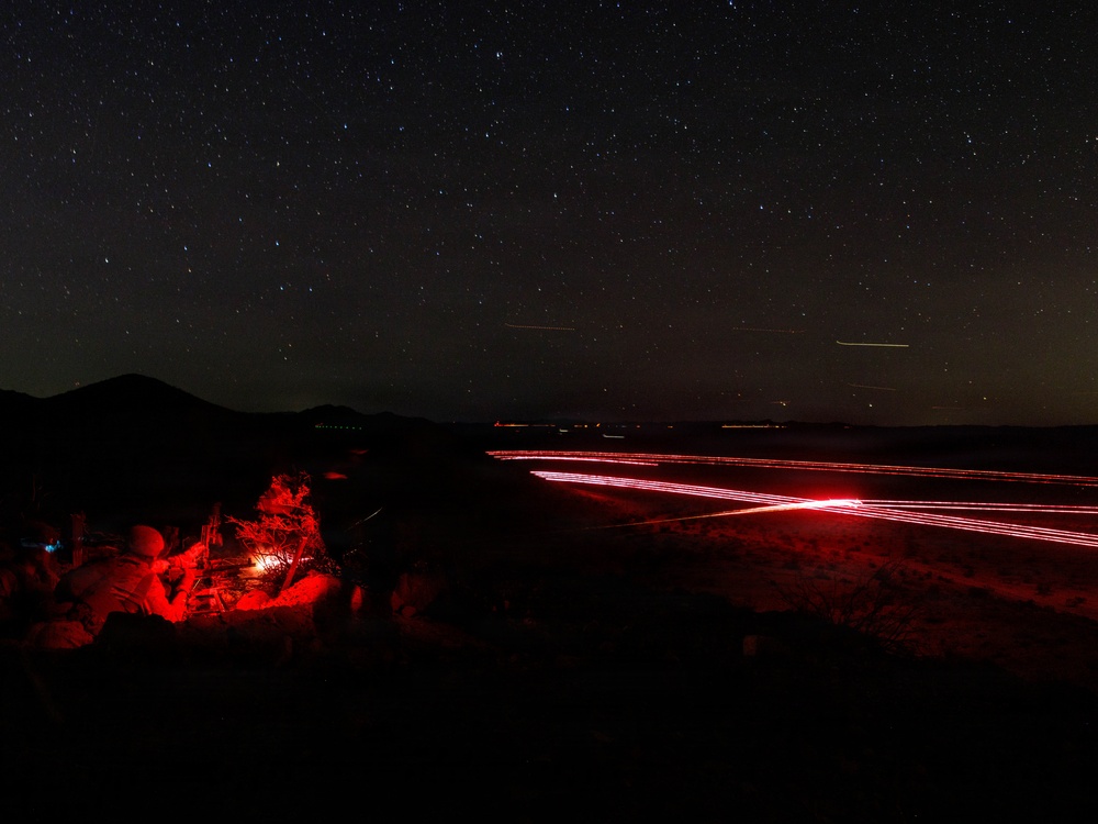 U.S. Marines with 3rd Bn., 7th Marines conduct fire support coordination exercise