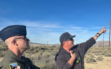 412th Test Wing Supports F-16 Crash