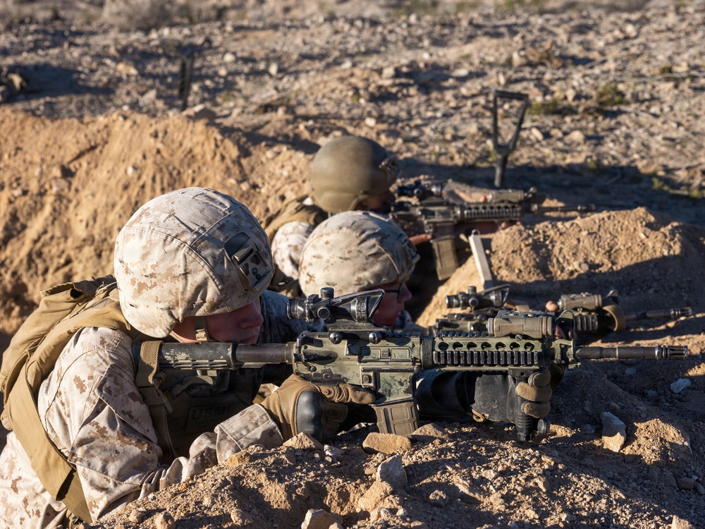 U.S. Marines with 3rd Bn., 7th Marines conduct fire support coordination exercise
