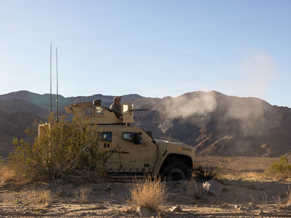 U.S. Marines with 3rd Bn., 7th Marines conduct fire support coordination exercise