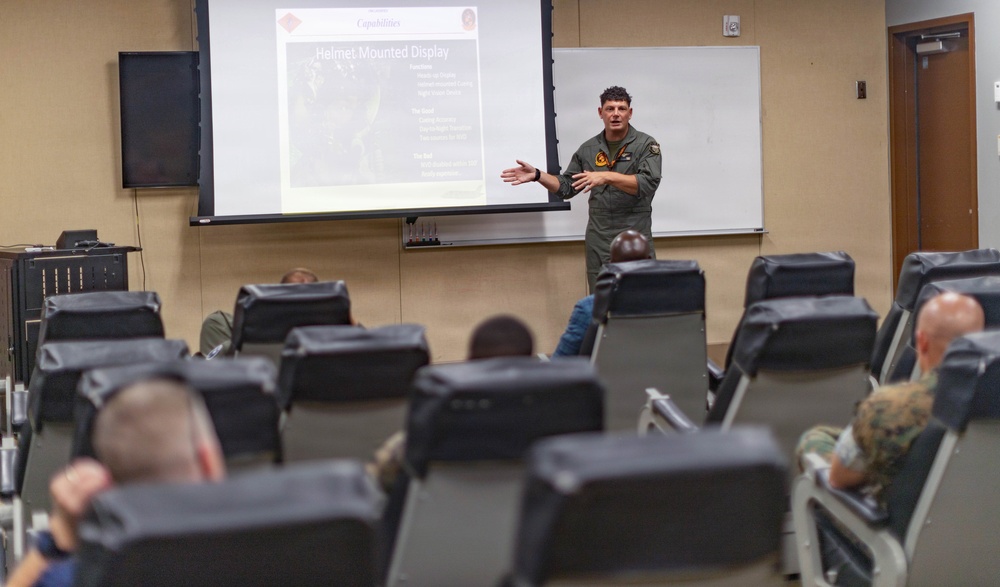 MCAS Beaufort tour Bradford Traywick, Press Secretary