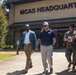 MCAS Beaufort tour Bradford Traywick, Press Secretary
