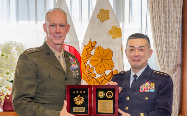 MARFORPAC commander visits U.S. Embassy and Ministry of Defense in Japan