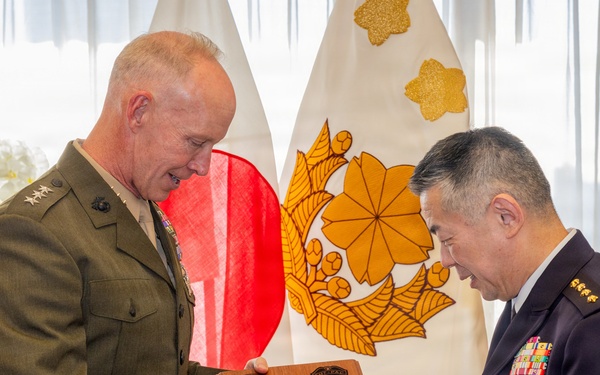 MARFORPAC commander visits U.S. Embassy and Ministry of Defense in Japan