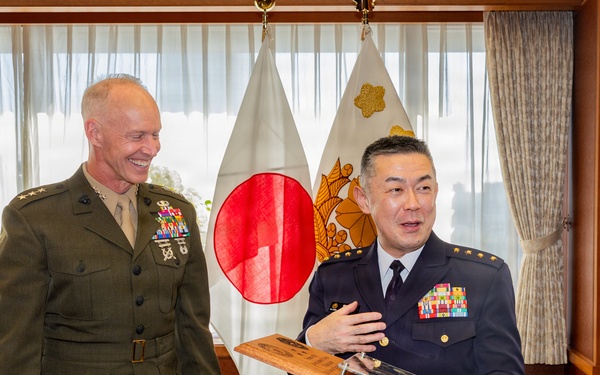 MARFORPAC commander visits U.S. Embassy and Ministry of Defense in Japan