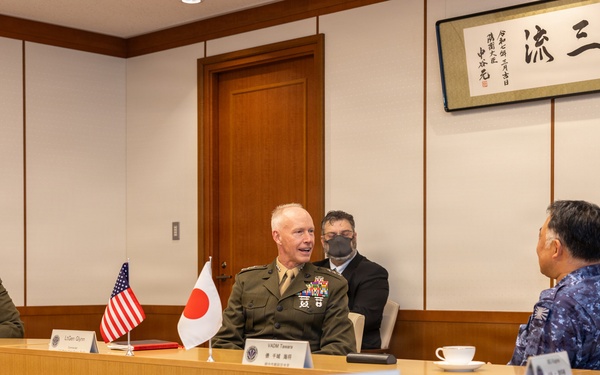 MARFORPAC commander visits U.S. Embassy and Ministry of Defense in Japan