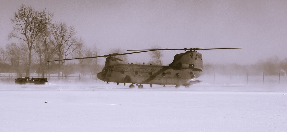 Chicago Bears Flyover: Illinois National Guard Soldiers Prepare for Military Missions With Display of Patriotism and Power