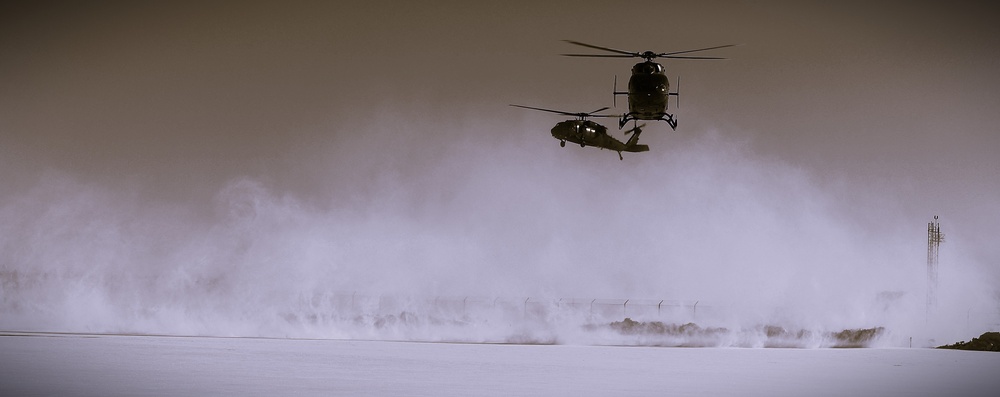 Chicago Bears Flyover: Illinois National Guard Soldiers Prepare for Military Missions With Display of Patriotism and Power