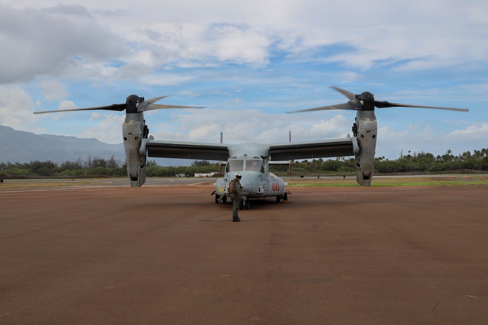 1st MAW Commanding General and VMM-268 support Toys for Tots in Maui