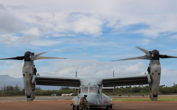 1st MAW Commanding General and VMM-268 support Toys for Tots in Maui