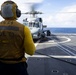 U.S Sailor Conducts Flight Quarters Aboard USS Gettysburg (CG-64)