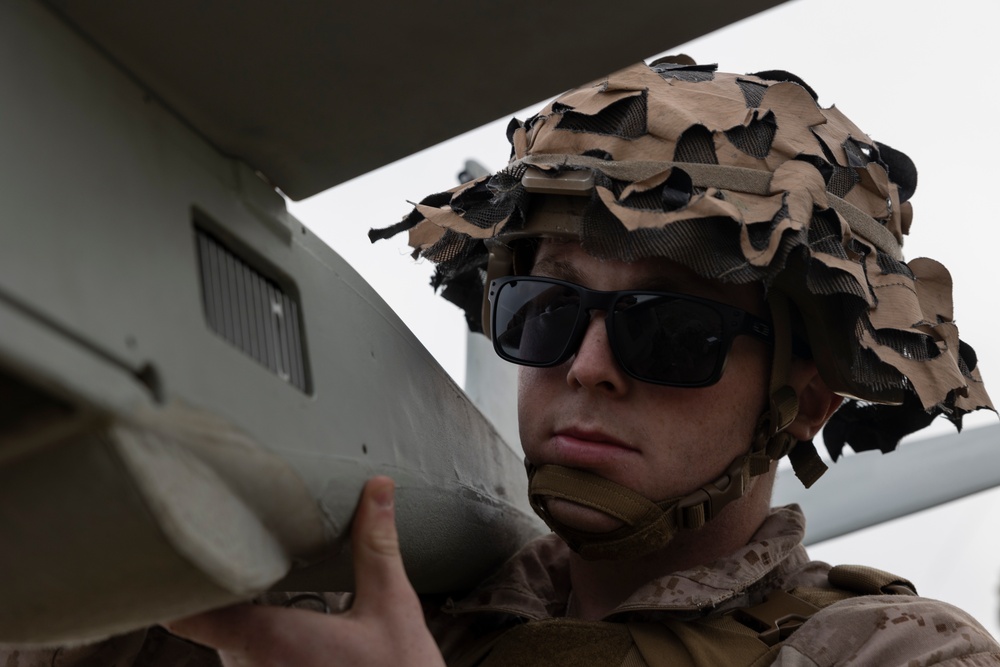 11th MEU Marines, Sailors Conduct Sensing Expeditionary Advanced Base Operations