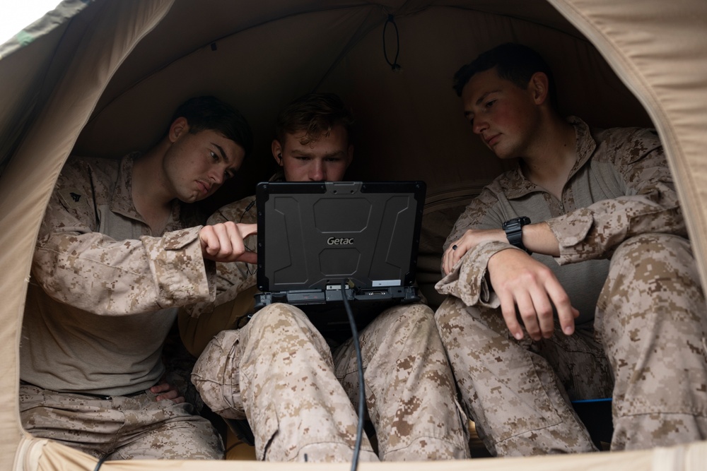 11th MEU Marines, Sailors Conduct Sensing Expeditionary Advanced Base Operations
