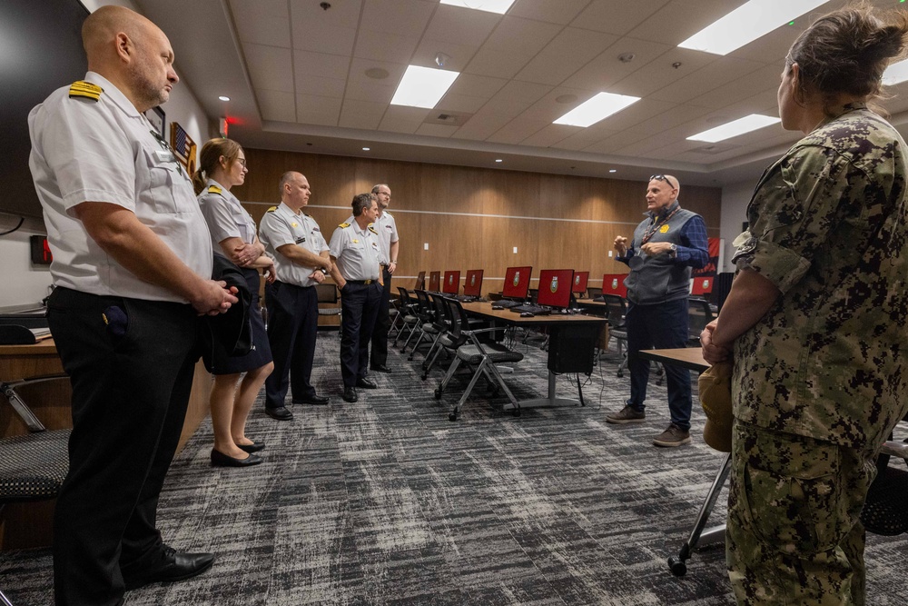 SMWDC hosts members of the Royal Norwegian Navy