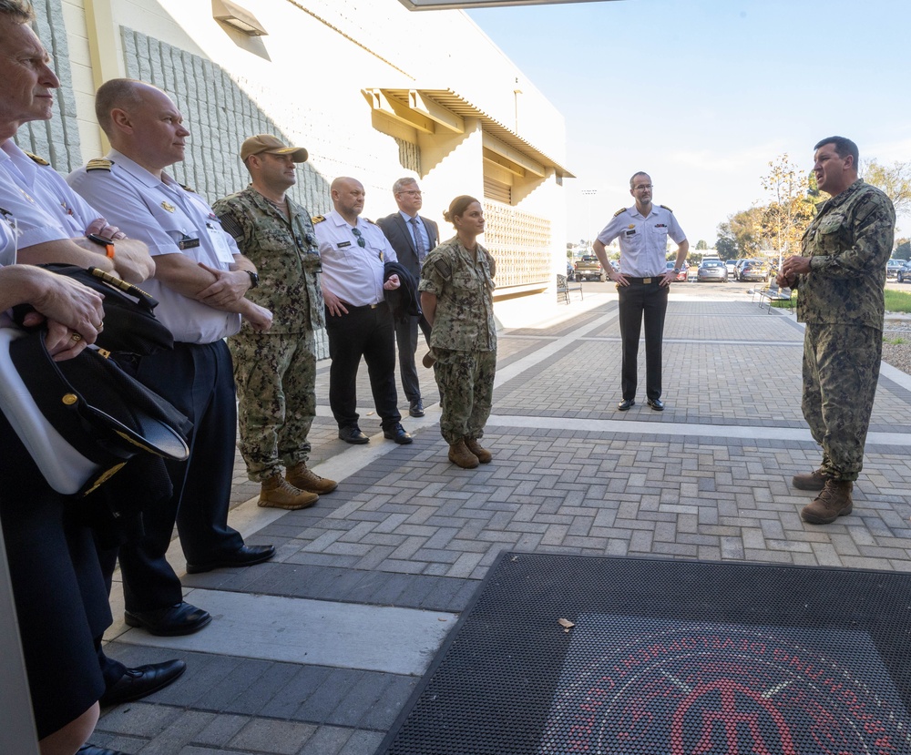 SMWDC hosts members of the Royal Norwegian Navy