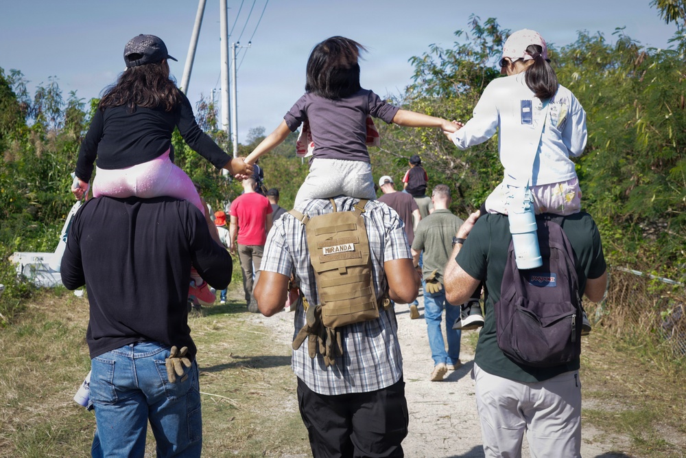 UDP Marines River Clean-Up Alongside Local Community